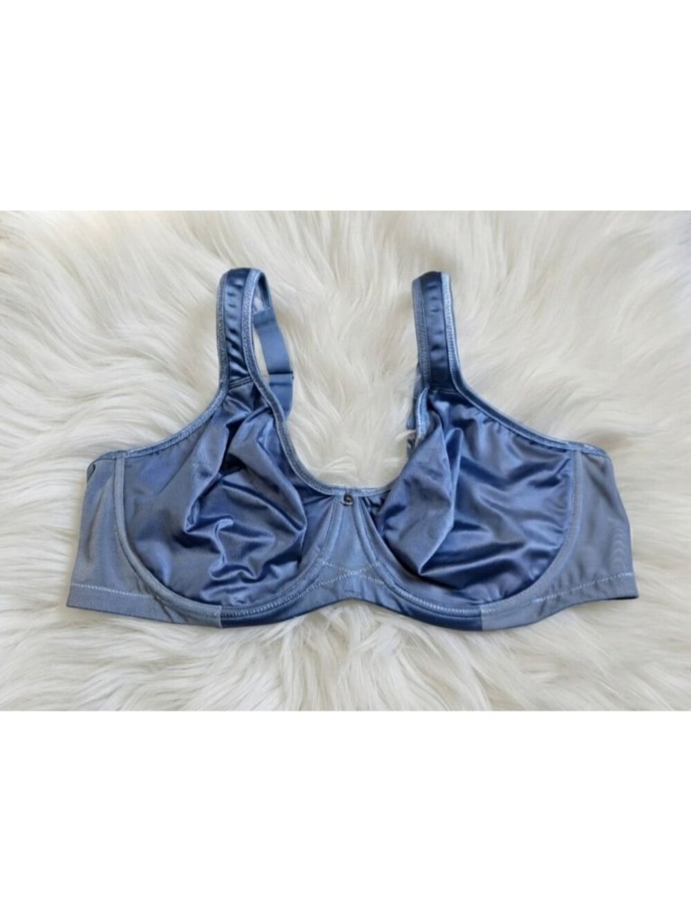 Breezies Natural Curves Lace Trim Underwire Support Bra, Size 42C